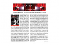 2012 – Teatro italiano